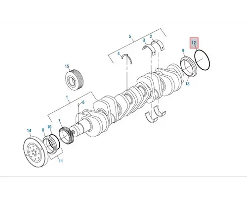 CAT C12 ENGINE PART MISC