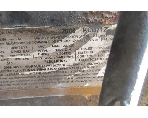 CAT C13 EPA 04 KCB ENGINE ASSEMBLY