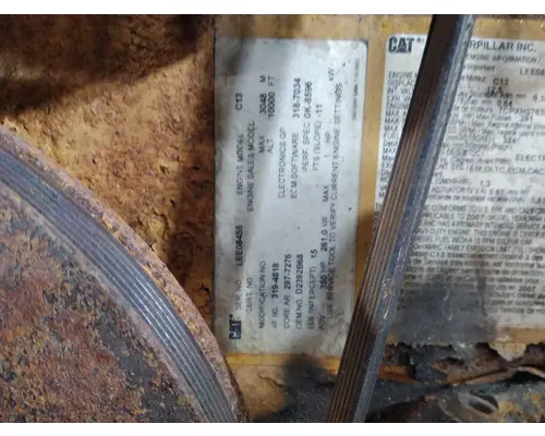 CAT C13 EPA 07 LEE ENGINE ASSEMBLY