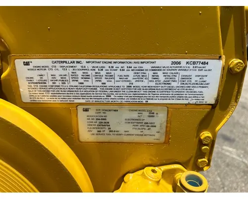 CAT C13 Engine Assembly