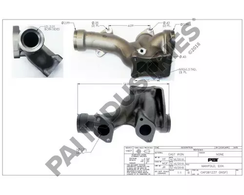 CAT C13 Exhaust Manifold