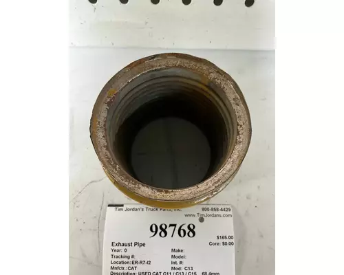 CAT C13 Exhaust Pipe