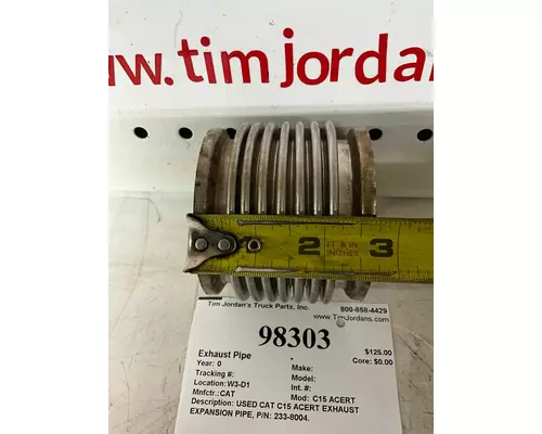 CAT C15 ACERT Exhaust Pipe