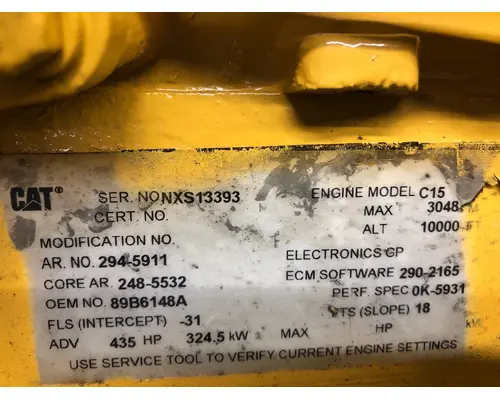 CAT C15 Engine Assembly