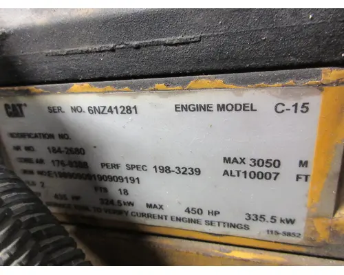 CAT C15 Engine Assembly