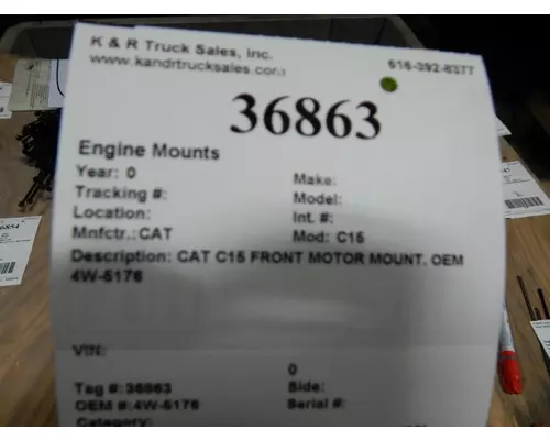 CAT C15 Engine Mounts