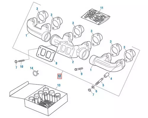 CAT C15 Exhaust Manifold