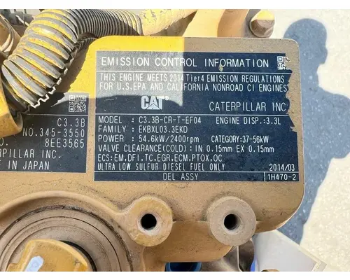CAT C3.3B Engine Assembly