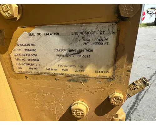 CAT C7.1 ACERT Engine Assembly