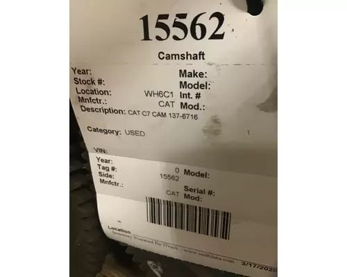 CAT C7 Camshaft