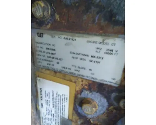 CAT C7 ENGINE ASSEMBLY