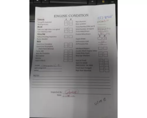 CAT C9 EPA 04 ENGINE ASSEMBLY