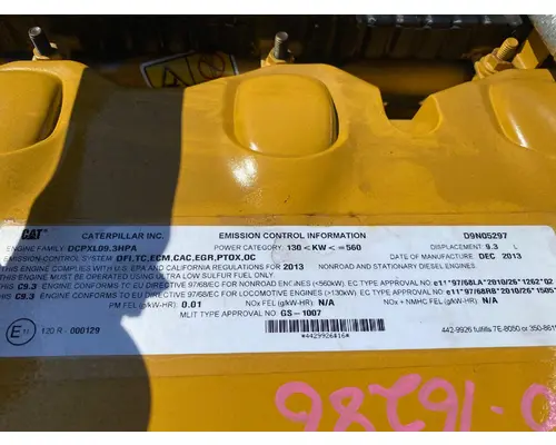 CAT C9.3 ACERT Engine Assembly