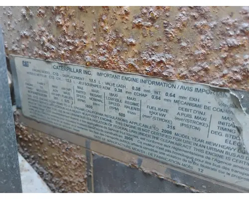 CAT CT13 Engine Assembly