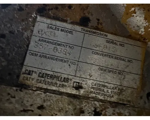 CAT CX31 Transmission Assembly