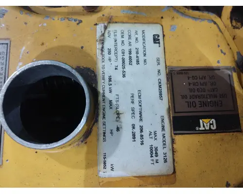 CAT F650 Harmonic Balancer