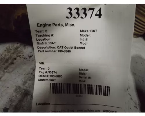 CAT  Engine Parts,  Accessory Drive