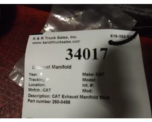 CAT  Exhaust Manifold