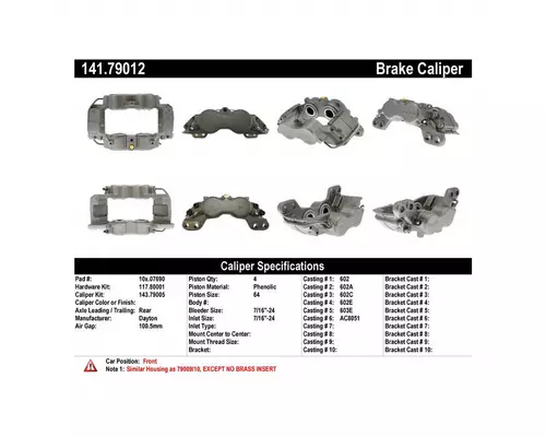 CENTRIC  Brake Caliper