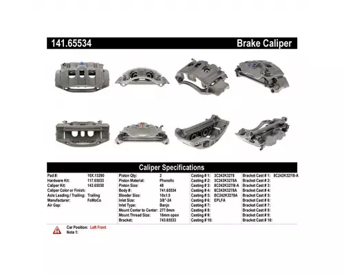 CENTRIC  Brake Caliper