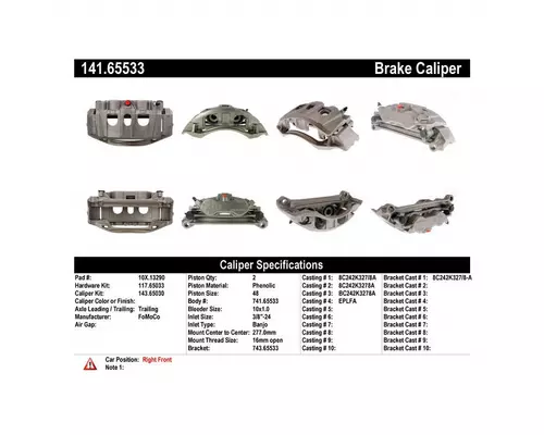 CENTRIC  Brake Caliper