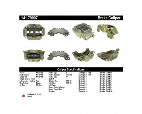 CENTRIC  Brake Caliper