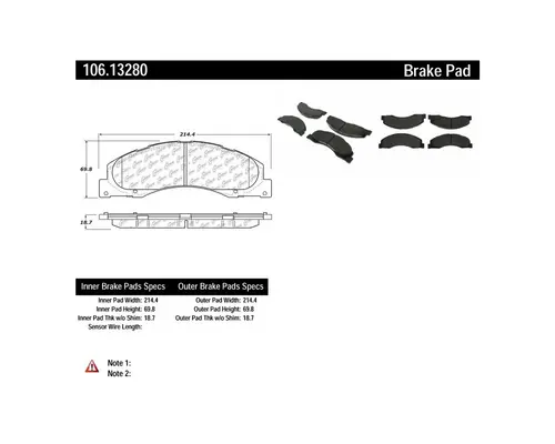 CENTRIC  Brake Shoes