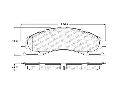 CENTRIC  Brake Shoes