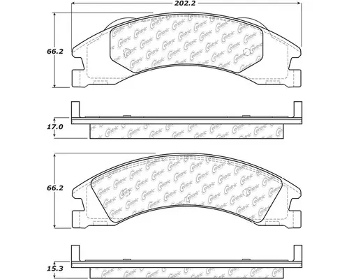 CENTRIC  Brake Shoes