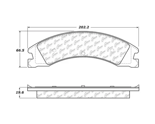 CENTRIC  Brake Shoes