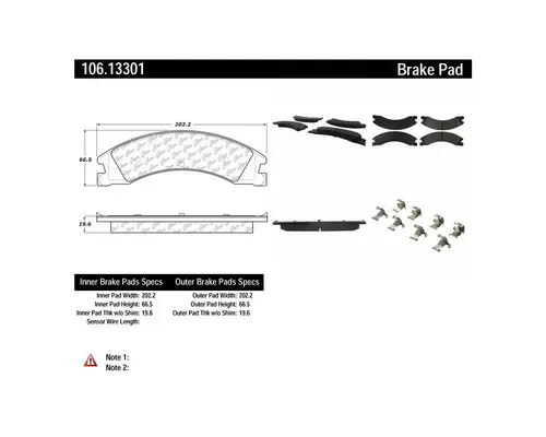CENTRIC  Brake Shoes