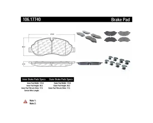 CENTRIC  Brake Shoes