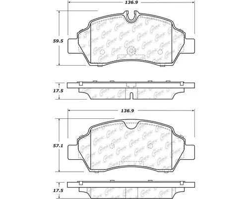 CENTRIC  Brake Shoes