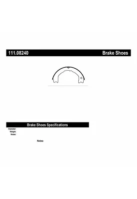 CENTRIC  Brake Shoes