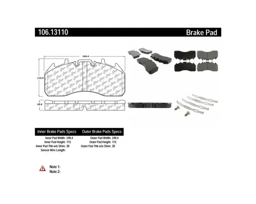 CENTRIC  Brake Shoes