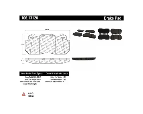 CENTRIC  Brake Shoes