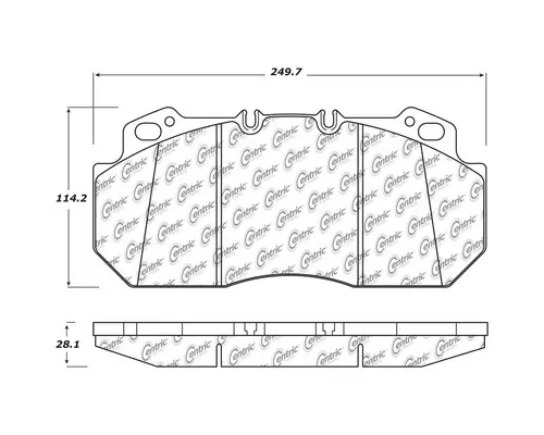 CENTRIC  Brake Shoes