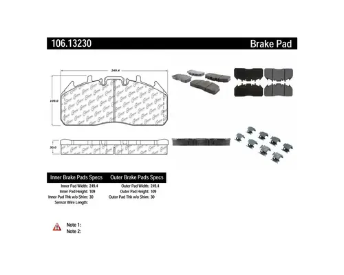 CENTRIC  Brake Shoes