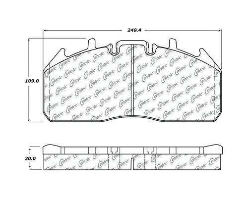 CENTRIC  Brake Shoes