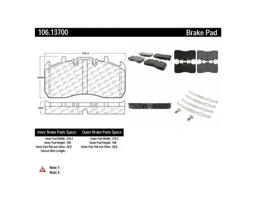 CENTRIC  Brake Shoes