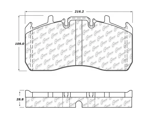 CENTRIC  Brake Shoes