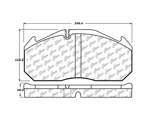 CENTRIC  Brake Shoes