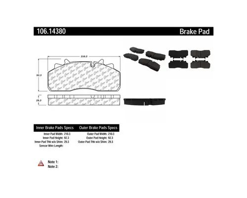 CENTRIC  Brake Shoes