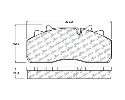 CENTRIC  Brake Shoes