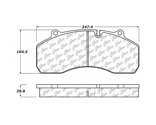 CENTRIC  Brake Shoes