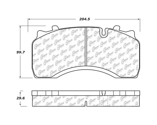 CENTRIC  Brake Shoes