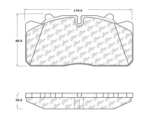 CENTRIC  Brake Shoes