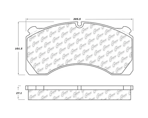 CENTRIC  Brake Shoes