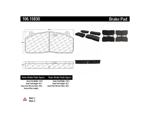 CENTRIC  Brake Shoes