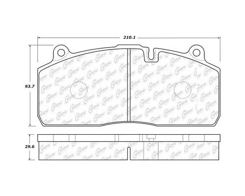 CENTRIC  Brake Shoes